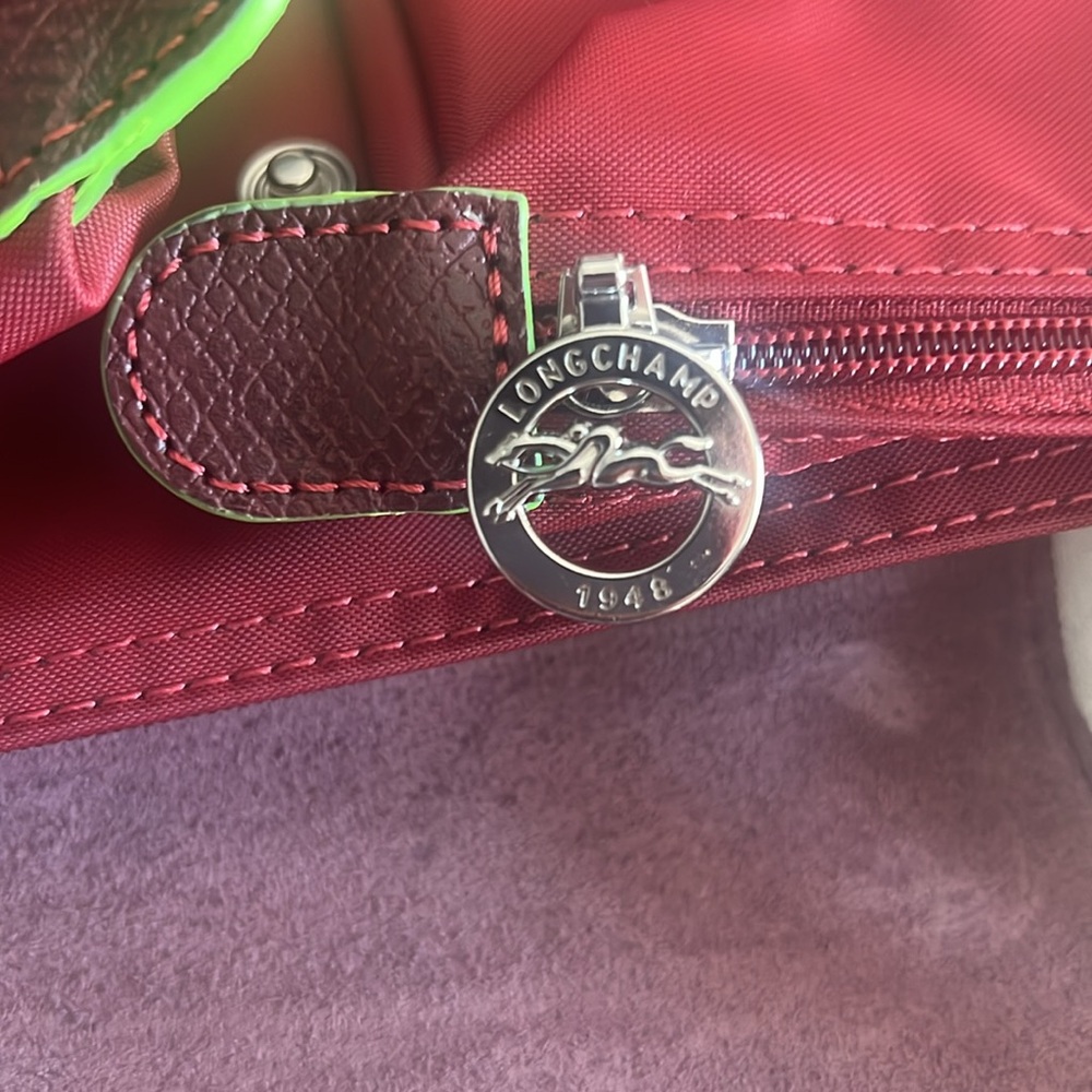 NWT Longchamp Le Pliage Original Large - Burgendy- this is authentic - Picture 6 of 6